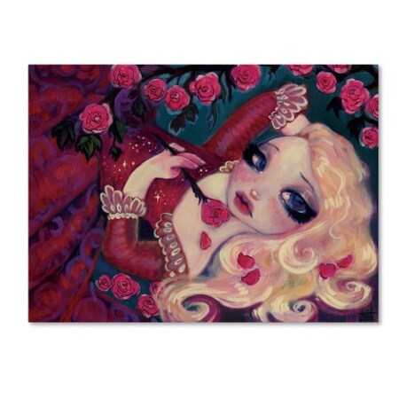 Trademark Fine Art Natasha Wescoat 'Little Briar Rose' Canvas Art, 35x47 ALI5484-C3547GG